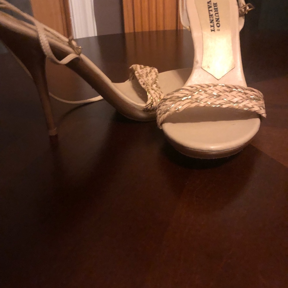 Strappy heels